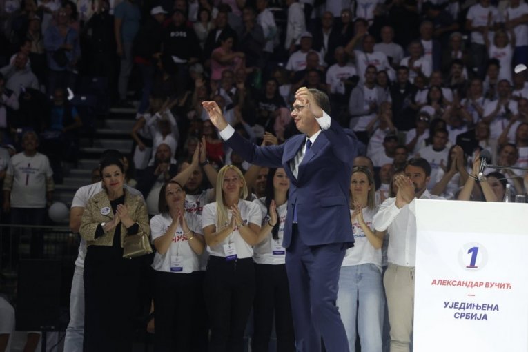 Vučić u Areni
