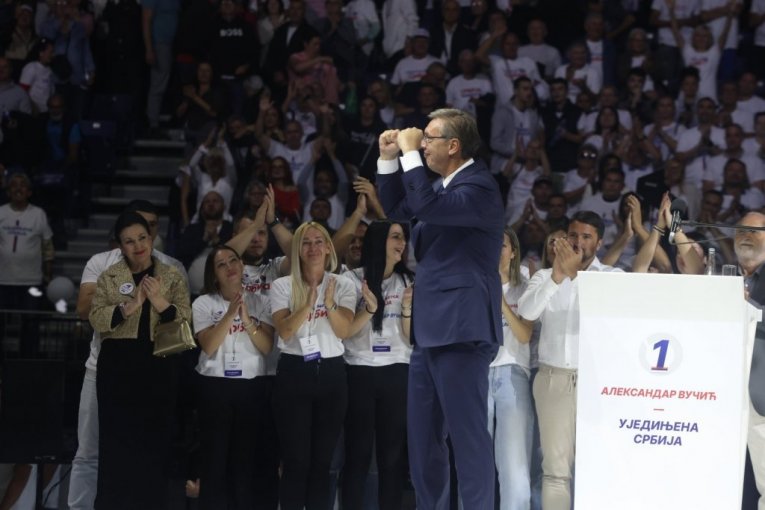 Vučić u Areni