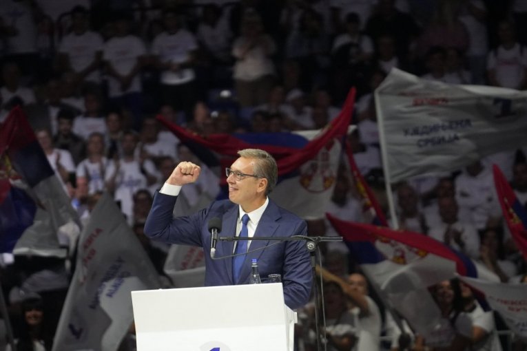 Vučić u Areni