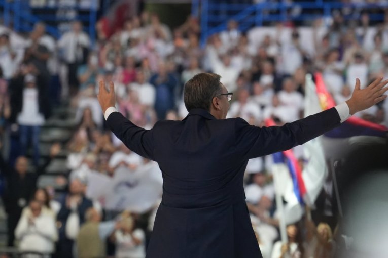 Vučić u Areni