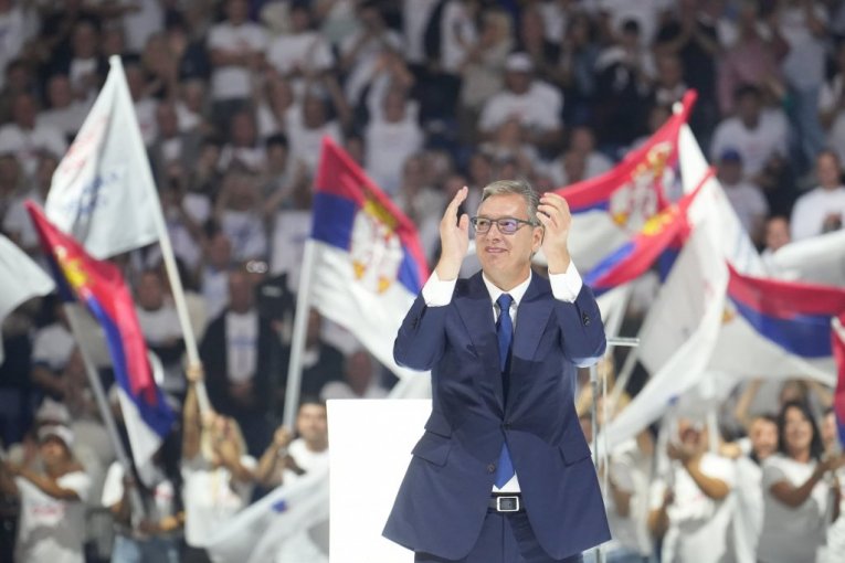Vučić u Areni