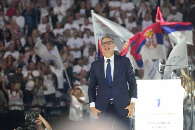 Vučić u Areni