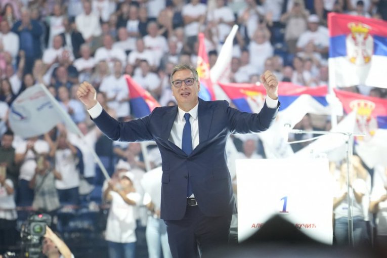 Vučić u Areni