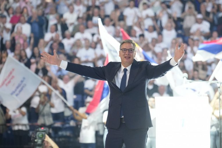 Vučić u Areni