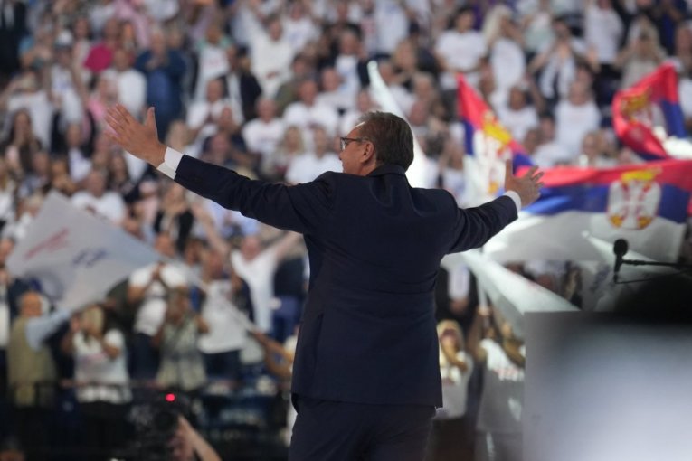 Vučić u Areni