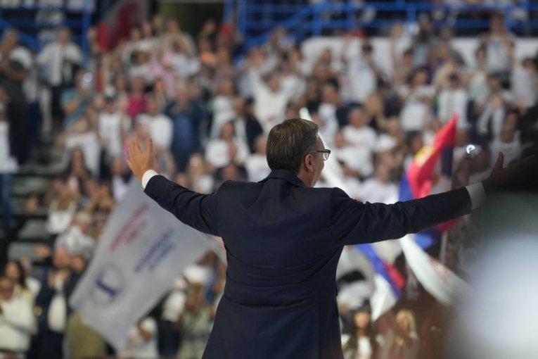 Vučić u Areni