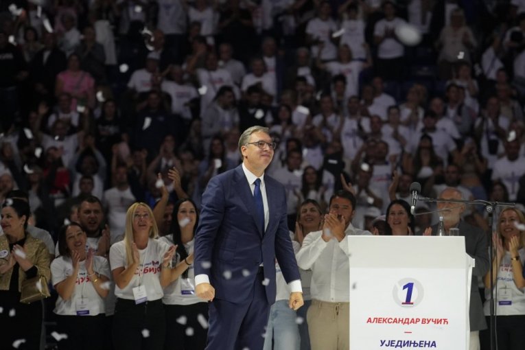 Vučić u Areni