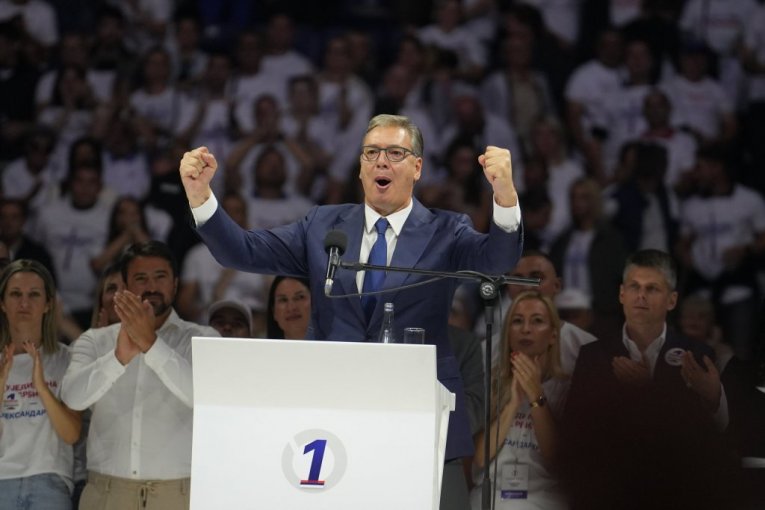 Vučić u Areni