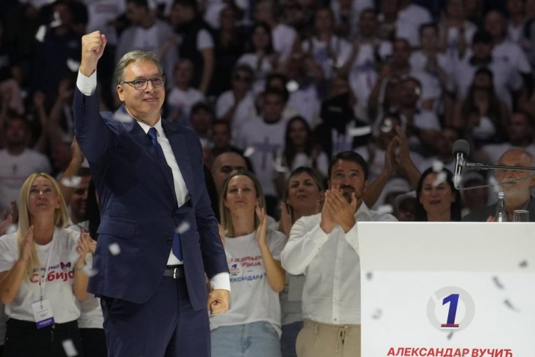Vučić u Areni