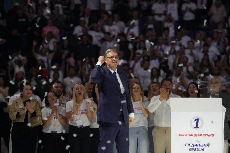 Vučić u Areni