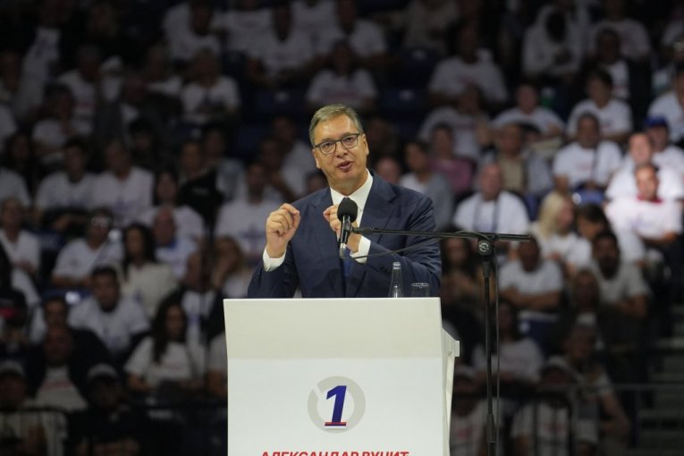 Vučić u Areni