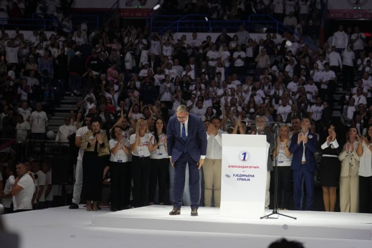 Vučić u Areni