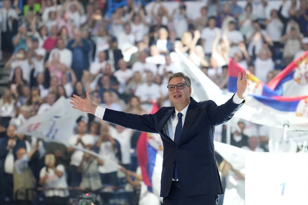 Vučić u Areni