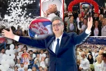 "DA IH POBEDIMO I TO UBEDLJIVO, HVALA VAM NA SVEMU" Vatromet, baklje, ovacije - ovo su MOĆNE reči Aleksandra Vučića, poruka pred izbore koju ZNA CELA SRBIJA! (FOTO, VIDEO)