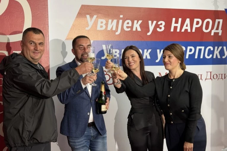 SNSD u Doboju proglasio ubedljivu pobedu na svim nivoima