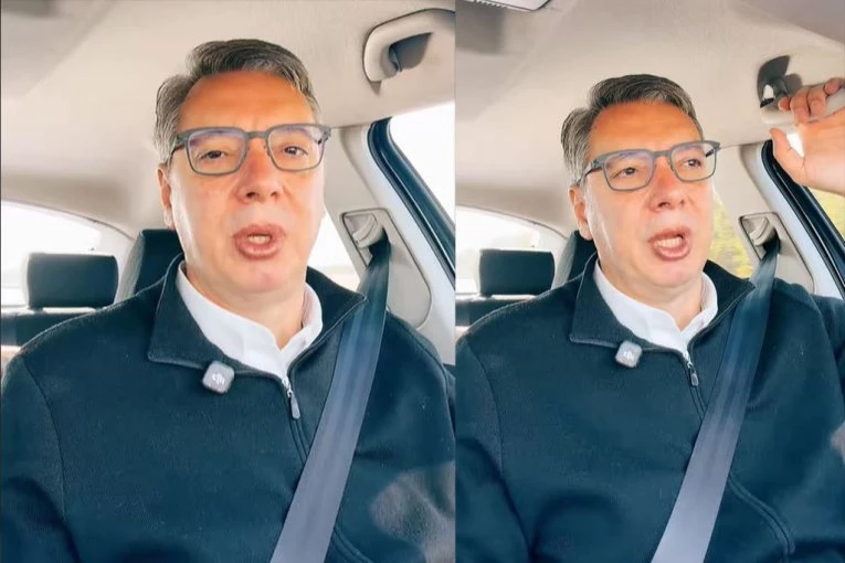 VUČIĆ SE OBRAĆA NA TIKTOKU