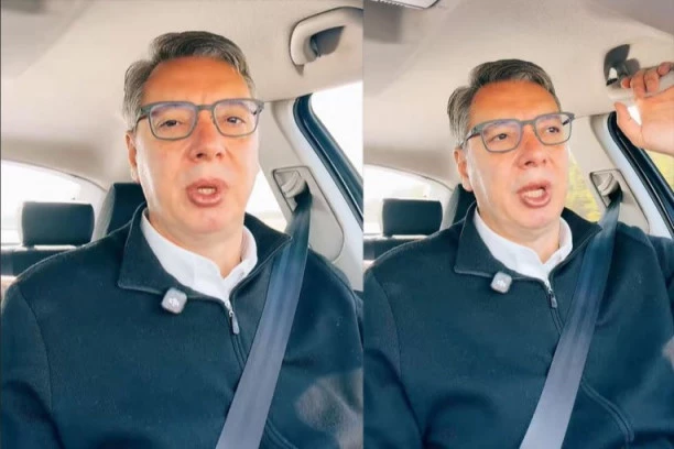 VUČIĆ SE OBRAĆA NA TIKTOKU