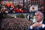 BURNO U PRIŠTINI! Usvojene izmene Zakona o sudu u Hagu, ispred skupštine OPSADNO STANJE: Pristalice tzv. OVK prave haos zbog Tačija, evo šta žele (FOTO, VIDEO)