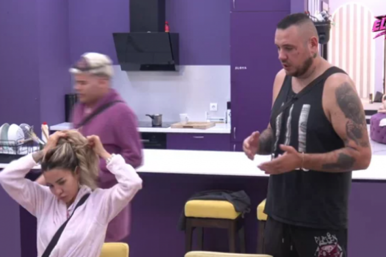 Filip Car i Aneli Ahmić svađa