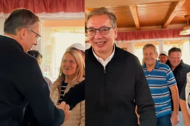 "LEPI STE, U PRAVOM ŽIVOTU, BAŠ STE LEPI..." Vučića nijedan politički protivnik ne može da zbuni, ali ga je ovaj kompliment zatekao! (VIDEO)