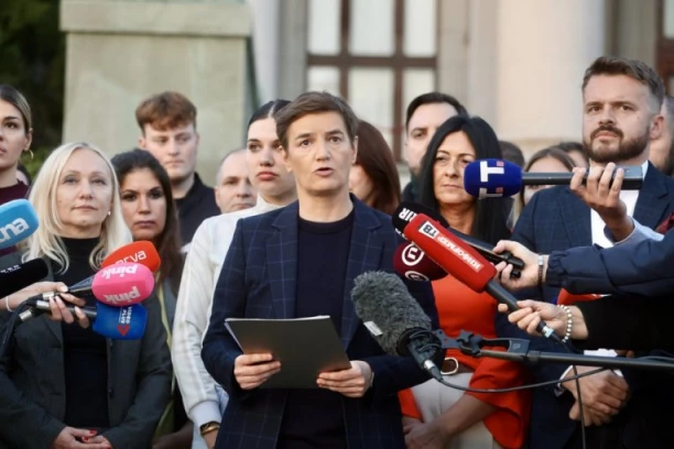 Brnabić: Mi osuđujemo nasilje, Srdanović to nikada nije učinio