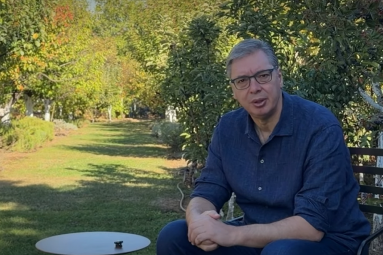 Vučić s kamenom za kupus