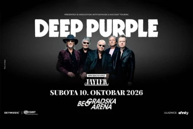 OVOG VIKENDA ROK LEGENDE STIŽU U BEOGRAD - Deep Purple u Beogradskoj arena 10. oktobra