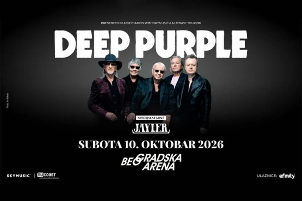 OVOG VIKENDA ROK LEGENDE STIŽU U BEOGRAD - Deep Purple u Beogradskoj arena 10. oktobra