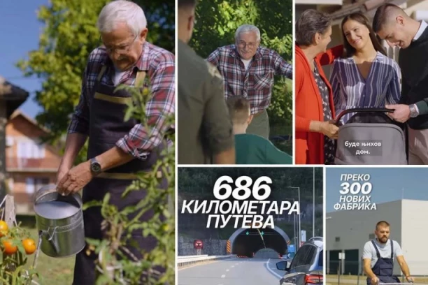 NE RADIMO DA BISMO SE HVALILI BROJKAMA! Vučić objavio novi spot liste "Ujedinjena Srbija": Radimo za narod! (VIDEO)