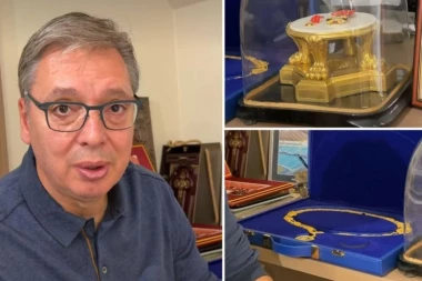 "OVO PRVI PUT POKAZUJEM U JAVNOSTI..." Vučić: Ponosim se ordenjem od Putina i Sija (VIDEO)