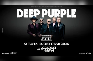 SUTRA JE VELIKI ROK SPEKTAKL: DEEP PURPLE STIŽE U BEOGRADSKU ARENU, ULAZNICE SKORO RASPRODATE