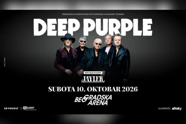 SUTRA JE VELIKI ROK SPEKTAKL: DEEP PURPLE STIŽE U BEOGRADSKU ARENU, ULAZNICE SKORO RASPRODATE