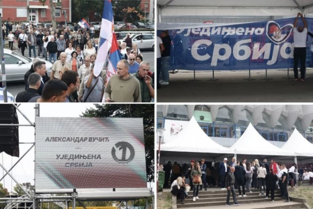 REKE LJUDI PREPLAVILE KRAGUJEVAC! Građani se okupili u znak podrške Ujedinjenoj Srbiji: Evo šta vas sve očekuje (FOTO, VIDEO)