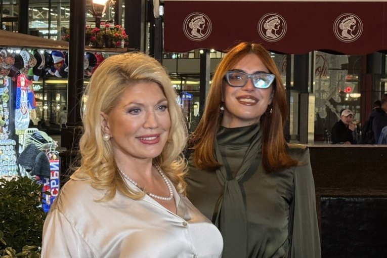 Suzana Mančić i ćerka Natalija