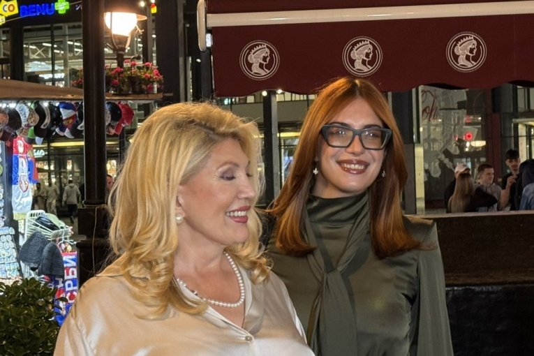 Suzana Mančić i ćerka Natalija