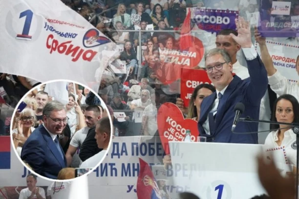 ČISTKA U VLASTI, VEĆE PLATE I PENZIJE, NOVA ULAGANJA I TVRDA DRŽAVNA POLITIKA! Ključne poruke Aleksandra Vučića sa skupa u Kragujevcu: Ovo je plan za budućnost Srbije!