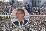 JA SAM SLUGA SVOG NARODA! Vučić iz Leskovca poručio: Neću dozvoliti da neko gospodari Srbijom iz inostranstva! (FOTO)
