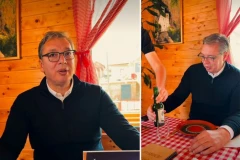 "DAJTE NAM JAGNJETINE ISPOD SAČA I TRI MALA NIŠKA PIVA!" Vučić svratio u kafanu kod Merošine: Ovo mu posebno PRIVUKLO PAŽNJU!