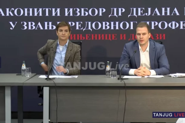 BRNABIĆ I JAKŠIĆ O ŠOŠKIĆU: Nije ispunjavao uslove za izbor u zvanje redovnog profesora! (FOTO)
