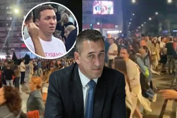 SKANDALOZNE SCENE U NIŠU! Rašić junior vodi kolo "Studentske liste"! (VIDEO)