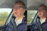 GORE OD OVOGA NE MOŽE! Blokaderi lažu da Vučić leti helikopterom - ne mogu da pojme da škodom obilazi Srbiju!