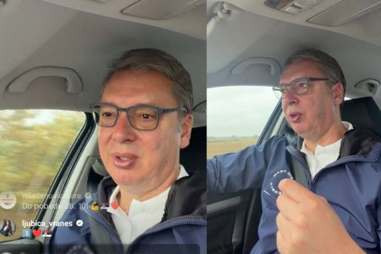 Vučić obilazi Srbiju u svojoj škodi