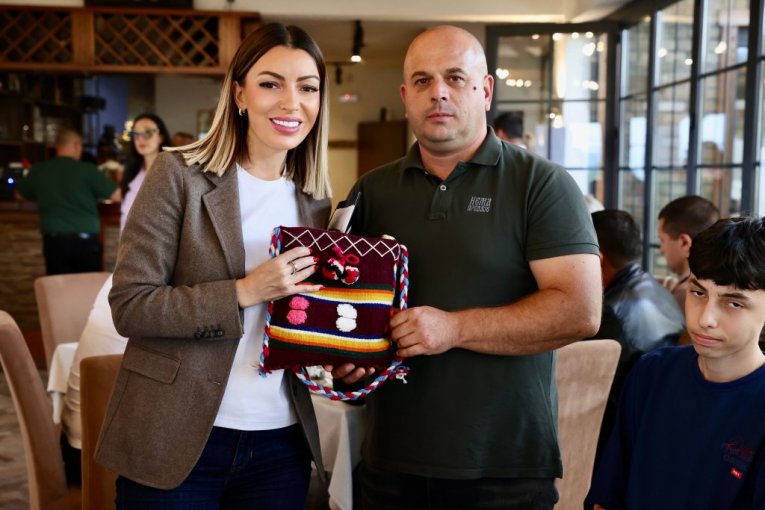 Adrijana Mesarović u poseti Mačvanskom okrugu