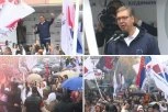 HOĆU DA IH POBEDIMO SA POLA MILIONA GLASOVA RAZLIKE! Vučić građanima u Zrenjaninu poručio: Izbori 25. oktobra su odlučujući!