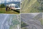 DRAMATIČNI SNIMCI POPLAVA U ZEMLJI! Više od 100 stranih planinara ZAROBLJENO, bujica odnela mostove i planinske staze! (FOTO, VIDEO)