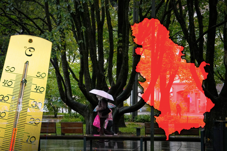 TEMPERATURA PADA NA NULU! Stiže naoblačenje sa severa već večeras - stiže nam još jedna tura KIŠE!