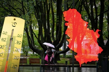 TEMPERATURA PADA NA NULU! Stiže naoblačenje sa severa već večeras - evo kada nam sledi još jedna tura KIŠE!