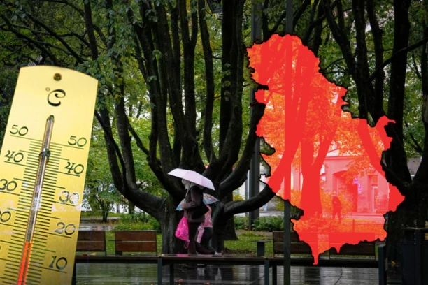 TEMPERATURA PADA NA NULU! Stiže naoblačenje sa severa već večeras - stiže nam još jedna tura KIŠE!