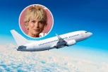 UHAPŠENA GLUMICA! POKUŠALA DA OTVORI VRATA AVIONA USRED LETA: Divljački grizla i udarala avionsku posadu!
