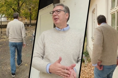 Vučić obišao školu u Lukovu: Nijedno selo, nijedna škola i nijedan vrtić ne smeju da budu zaboravljeni